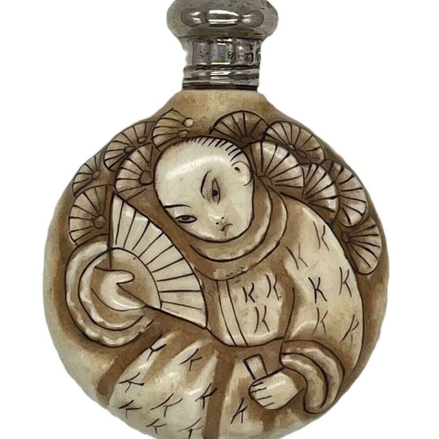 Royal Worcester novelty scent bottle