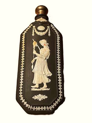 Jasperware scent bottle