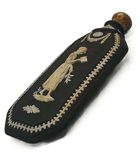 Jasperware scent bottle