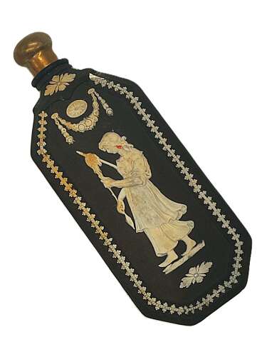 Jasperware scent bottle