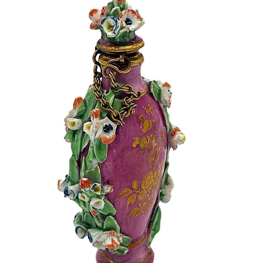 Chelsea pink ground scent bottle